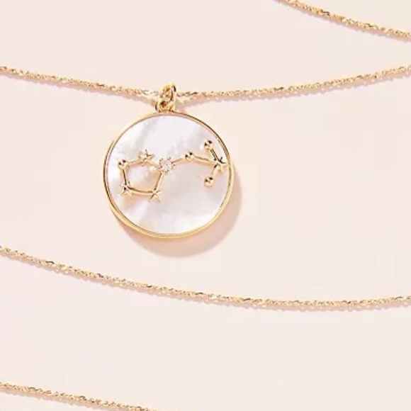 NWT Anthropologie Tai Rittichai Zodiac Mother of Pearl Scorpio Necklace - Picture 4 of 4